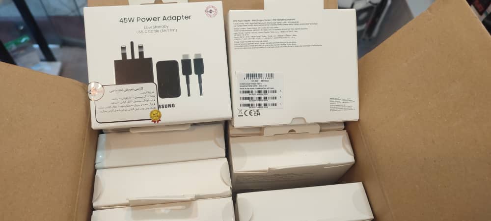 سبد ۵۰ عددی شارژر 45 وات اورجینال سامسونگ مدل TA-4511