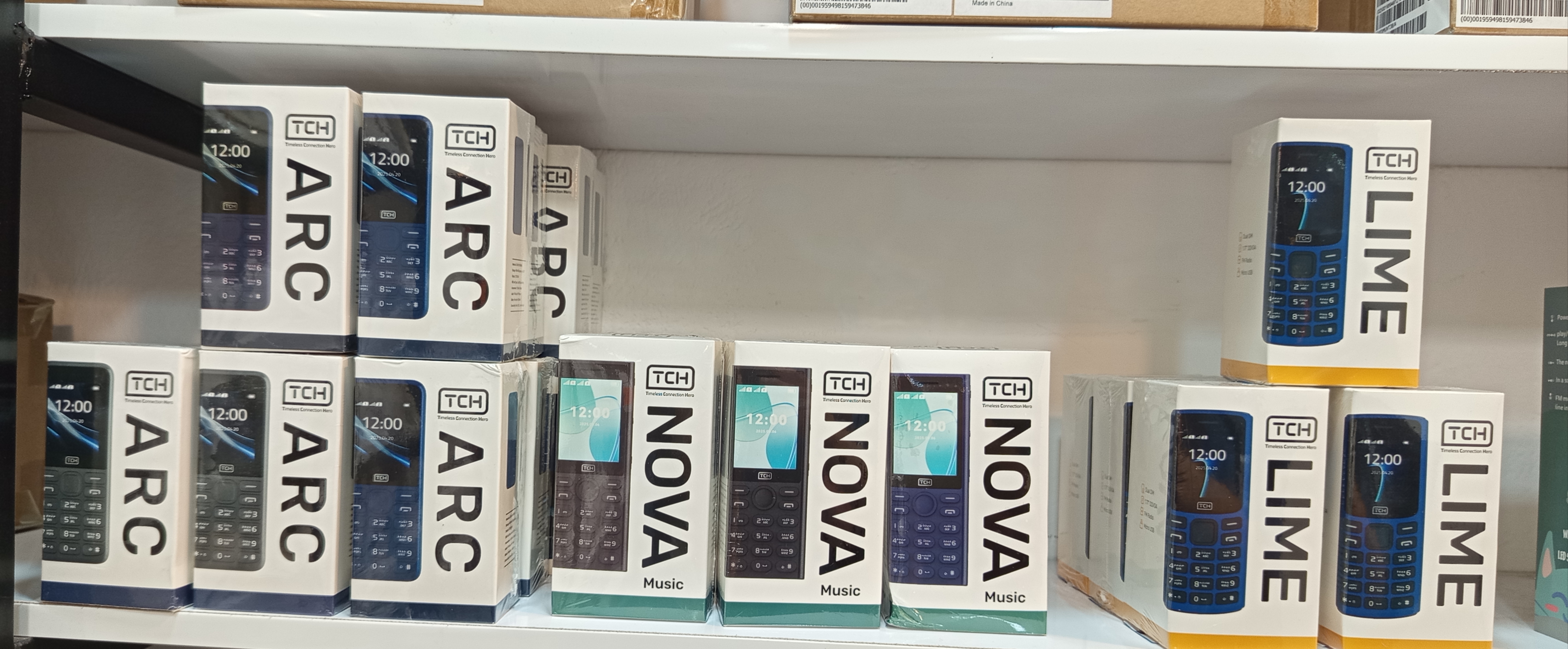 سبد ۵ عددی شامل سه مدل گوشی فیچرفون برند TCH